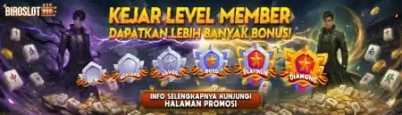 TINGKAT-AKUN-LEVEL-MEMBER-BIROSLOT-PASTI-MENGUNTUNGKAN